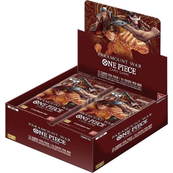 ONE PIECE TCG Paramount War OP-02 Sealed Case
