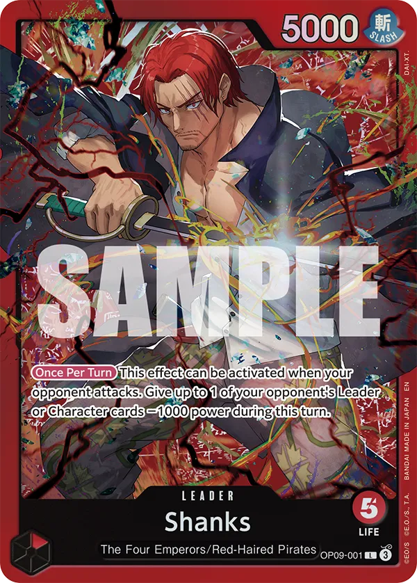starter deck red shanks [st 23]